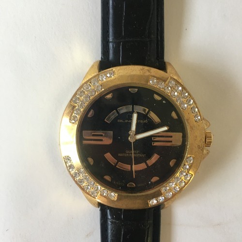 Blingster 5622 Uhr Edelstahlboden Wasserdicht Japan Uhrwerk Leder