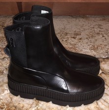 Puma Fenty By Rihanna Chelsea Womens Booties Casual Black For Sale Online