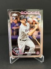 2024 Topps Chrome Base #182 Coco Montes Colorado Rockies