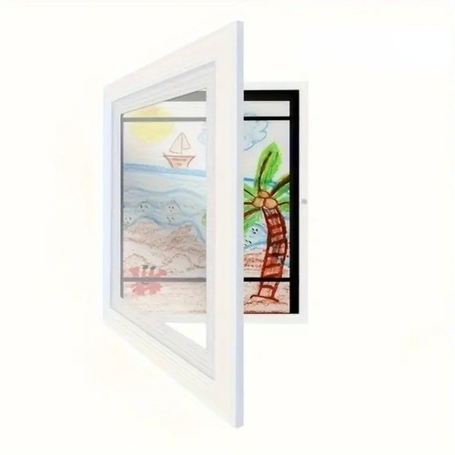 Wall Decoration Wooden Kids Art Frame Changeable Picture Frame For Kids - Picture 14 of 15