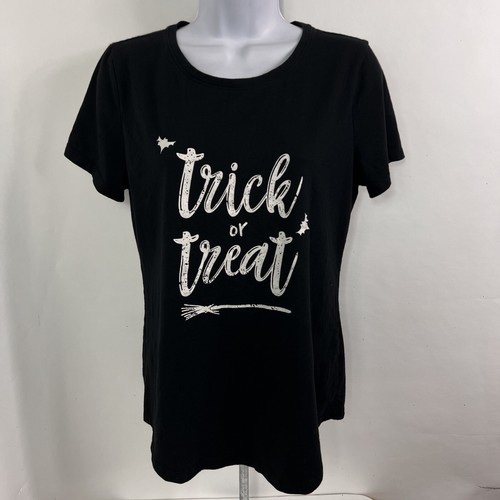 T-shirt Sonoma donna piccola manica corta girocollo Halloween dolcetto o scherzetto maglietta