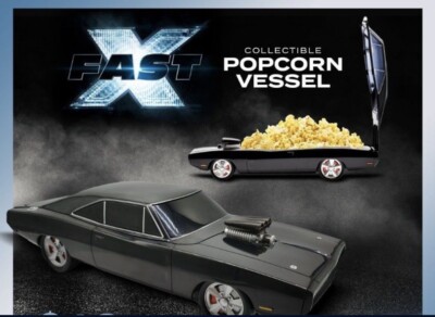 AMC Theaters Exclusive Fast and Furious Dom's Charger Popcorn