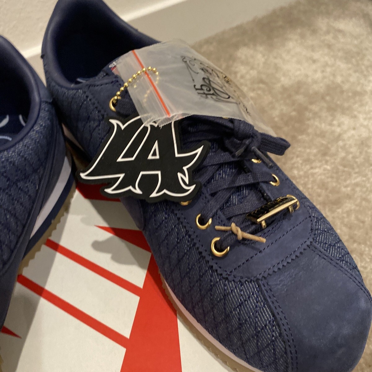 Nike x Mr.Cartoon Cortez Obsidian/White-Gum Light Brown 10.5 Nike x Mr.Cartoon Cortez Obsidian/White-Gum Light Brown 10.5