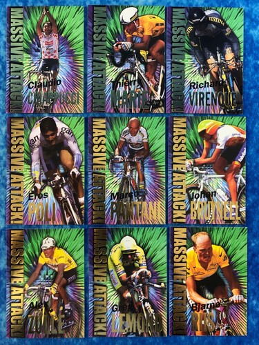 Tour de France 1997 Massive Attack Complete Chase Set by Eurostar 1997