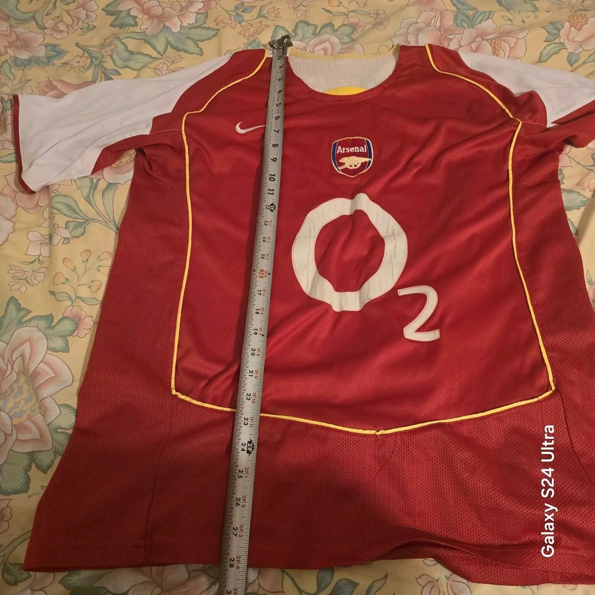 Vintage Nike Arsenal 02 Football Jersey Shirt Adult Large