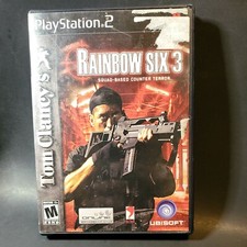 Tom Clancy's Rainbow Six 3 2004 Sony PlayStation PS2 Complete w/Manual