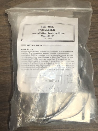 *NEU* SENTROL 2515A, Maxi-Gap Magnetkontakt - Bild 1 von 2