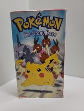 Untested 1997 Pokemon The Great Race VHS Video Anime Movie Ponyta To The Rescue!