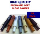 Soft Close Colour Damper Buffer For Furniture Doors Kitchen Cabinet - 20 PACK