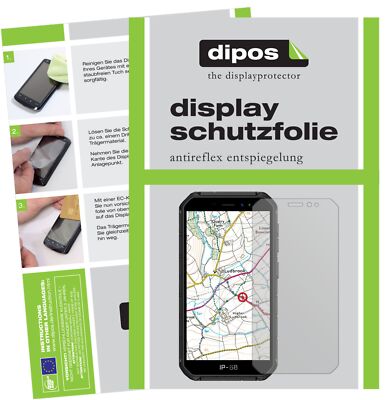 2x Schutzfolie für Ulefone Armor X7 matt Displayschutzfolie Folie Display Schutz