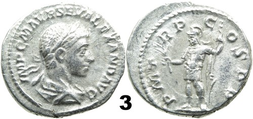 Denarios romanos de plata + certificado de autenticidad. Elagabalus + Severus Alexander - Imagen 3 de 10