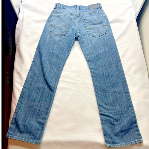 Boys DENIZEN By Levis 218 Slim Straight Fit Medium Wash Denim Blue Jeans 16 Reg - Picture 2 of 11