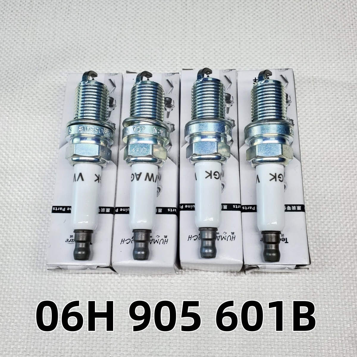 4X iridium Spark Plug for Audi A4 A5 Q5 VW Passat Jetta 2.0L 06H905601A PFR7S8EG