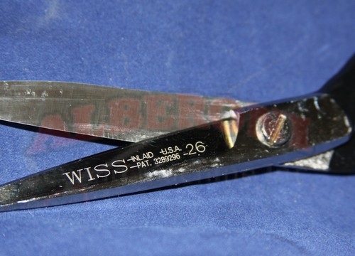 Wiss W26 6" Bent Trimmers Scissor / Dressmaker Shear - Picture 2 of 2