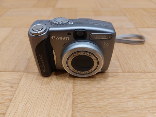 Canon Powershot A710 IS Digitalkamera 7,1 Megapixel silber mit OVP Sammlerstück - Bild 3 von 13