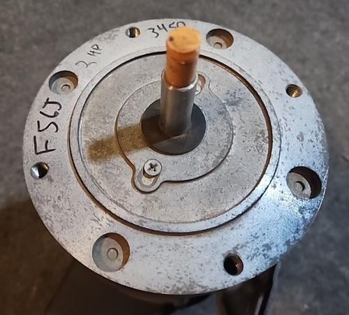 LEESON 2HP F56J TEFC AC MOTOR 113031.00 460VOLT 3PH 3450RPM NOS - Picture 6 of 9