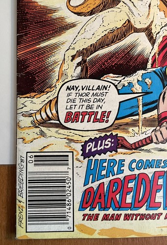 Thor Vol. 1 #392 (Marvel, 1988)- En estado bastante bueno - Quiosco - Variante Mark Jewelers - Imagen 4 de 10