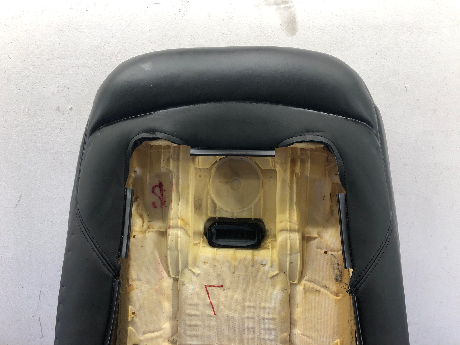 2014-2017 MASERATI QUATTROPORTE FRONT LEFT UPPER HEATED SEAT CUSHION BLACK OEM