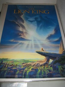 THE-LION-KING-DISNEY-1994-ORIGINAL-27x40-SS-ROLLED-MOVIE-POSTER-505