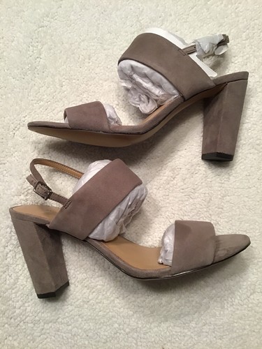BANANA REPUBLIC. Size 8.5 Double Strap High Heel Shoes. NEW - Picture 6 of 12