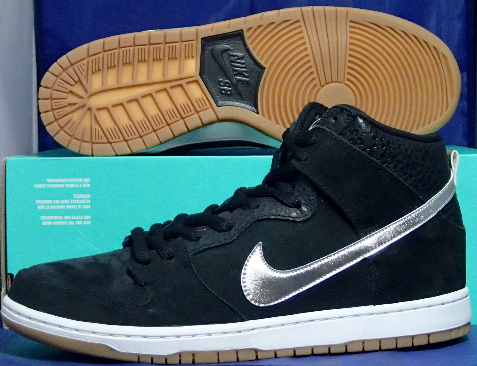 Nike Dunk High Premium SB SOMP Nigel Sylvester SZ 11.5 ( 635535-001 ) Nike Dunk High Premium SB SOMP Nigel Sylvester SZ 11.5 ( 635535-001 )