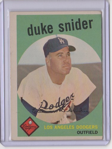 YOU PICK - 1959 Topps Singles #1 - #152 VINTAGE ROOKIE RC STAR HOF 712 - Picture 16 of 83