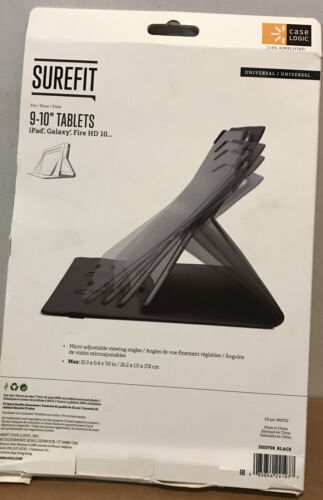 ๐ Surefit,Universal,9-10 Tablets,IPad,Galaxy,Fire HD 10,Black,Open box โผ๏ธ - Picture 2 of 5