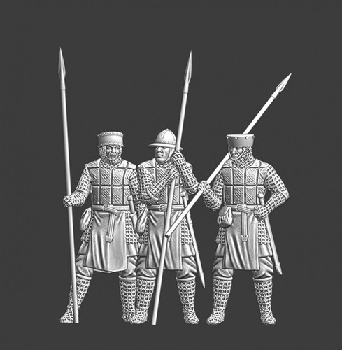 Medieval City Guards Set 1 - 28mm (1/56) Northern Crusades Miniatures - Picture 2 of 9