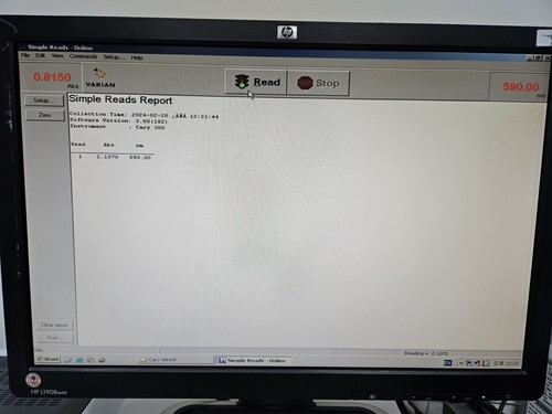 Espectrofotómetro visible UV Agilent Cary 300 - Imagen 3 de 11