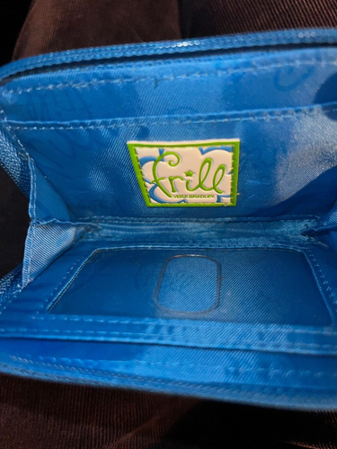 Vera Bradley Frill Key Card Coin ENGLISH MEADOW NWT - Picture 3 of 6