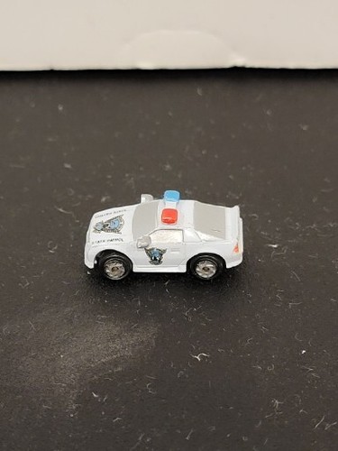 Vintage Micro Machines 3 Stück Chrom Bus, Ford Woody, State Patrol Galoob 1989 - Bild 17 von 19