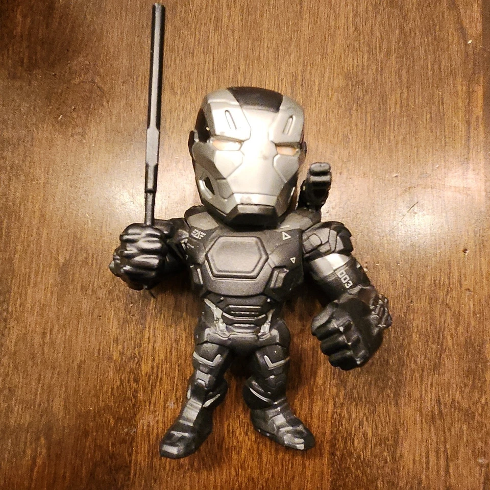 Capitán América Metales Marvel 6" Clásico Die Cast Figura Máquina de Guerra Iron Man Foto 2 de 4