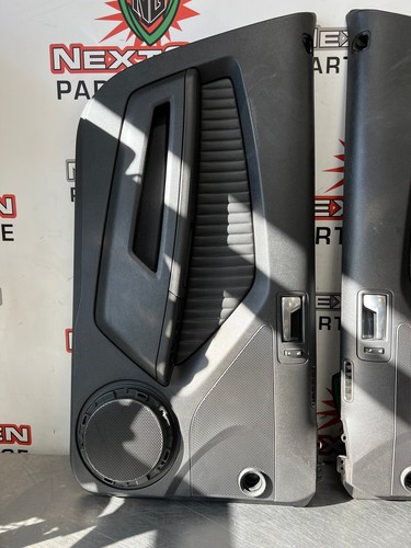 2012 FORD MUSTANG SHELBY GT500 BLCK INTERIOR DOOR PANELS OEM #623 - Picture 3 of 10