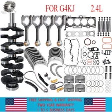 G4KJ 2.4L Engine Rebuild Overhaul Kit for Hyundai Sonata Kia Optima Sorento US