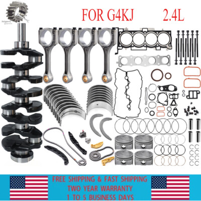 #ad G4KJ 2.4L Engine Rebuild Overhaul Kit for Hyundai Sonata Kia Optima Sorento US $377.00