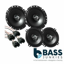 Renault Clio CUP 172 or V6 JVC 2 Way Front Door & Rear Car Speakers Upgrade Kit
