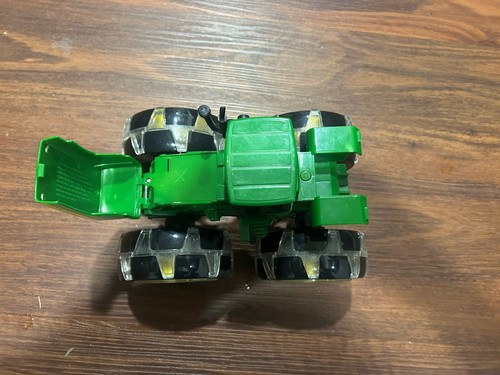 John Deere Tractor Monster Treads Lightning Wheels Kids Toy - Picture 3 of 9