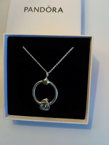 Pandora March Birthstone Eternity 
