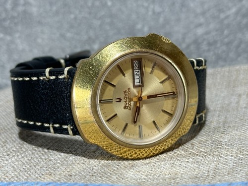 BULOVA ACCUTRON / VINTAGE Swiss watch / tuning fork men's wrist watch - Picture 2 of 17