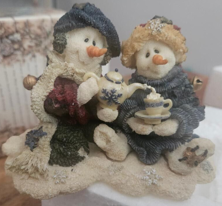 BOYD'S BEARS CICELY AND JUNEAU ICED TEA PARTY 1ST EDITION FOLKSTONE