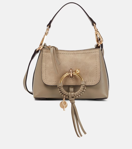 See By Chloe V1709 Womens Grey Joan Mini Leather Shoulder Bag