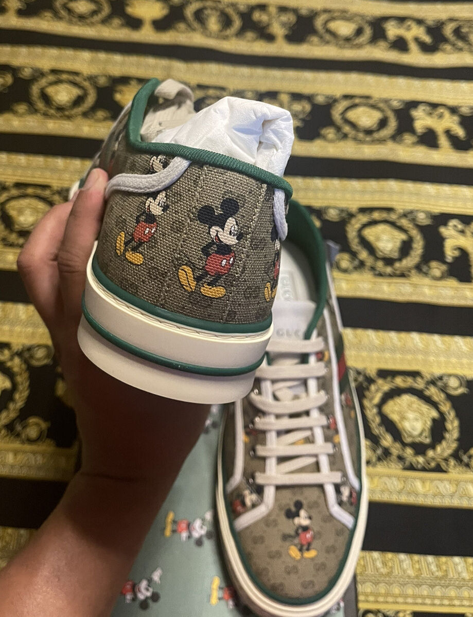 NEW Gucci x Disney Tennis 1977 Mickey Mouse GG Supreme NEW Gucci x Disney Tennis 1977 Mickey Mouse GG Supreme