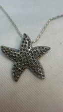 Starfish Pendant on Chain 18  