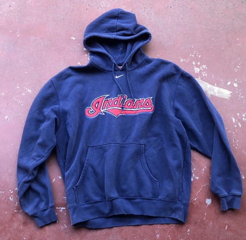 Vintage Nike Indians Baseball Center Swoosh Size X