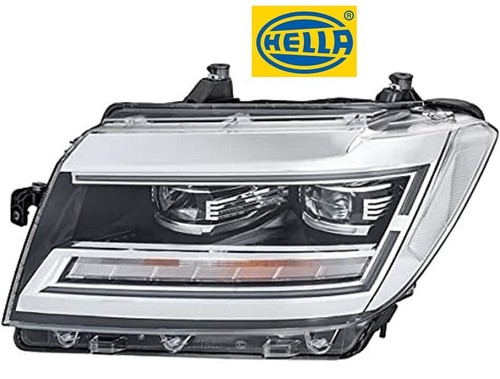 Faro Proiettore Led Volkswagen Crafter 2016 Originale HELLA Anteriore Sinistro - Picture 1 of 2