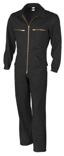 Qualitex Rallyekombi Overall Arbeitsoverall Anzug BW270 schwarz blau grün weiß - Bild 16 von 18