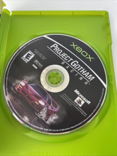 Project Gotham Racing Xbox originale (Microsoft Xbox, 2001) spedizione veloce gratuita - Foto 4 di 8