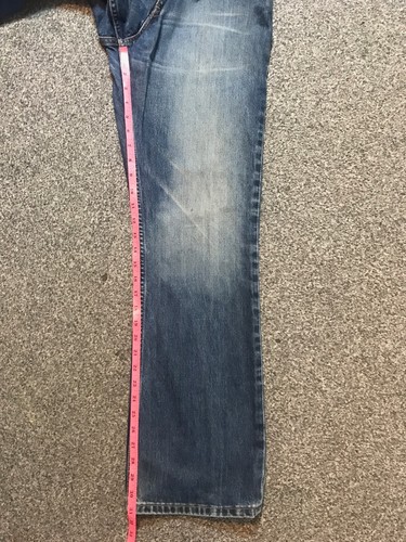 Levis Jeans Size 33 33x31 507 Vintage Regular Straight Stonewash Denim Mens - Picture 5 of 12