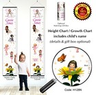 Personalised Height Growth Chart 3D Fairy, Fairies Theme