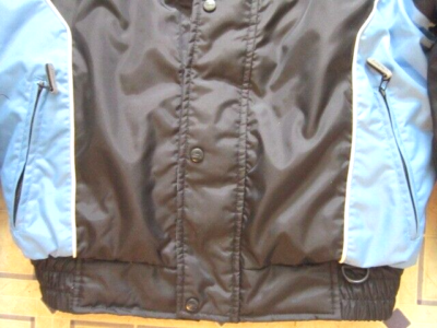 Choko 400 ~Snowmobile Jacket -Blue/Black/White -Reflective ~Heavy 
